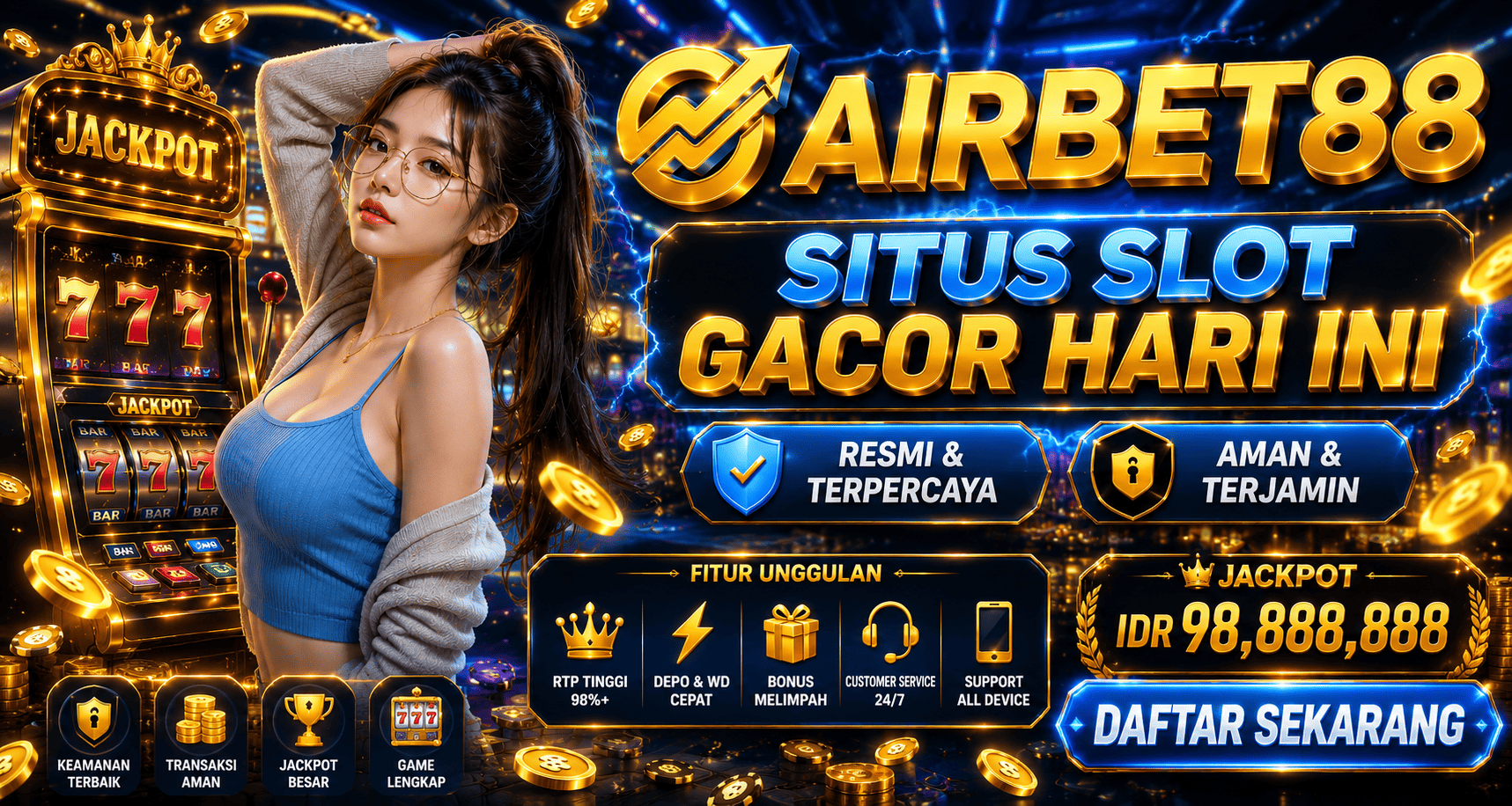 Daftar AIRBET88 Cepat dengan Proses yang Praktis
